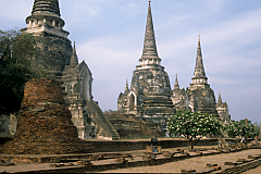»Wat Phra Si Sanphet« in Ayutthaya