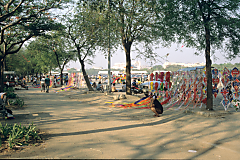 Drachenverkäufer am Sanam Luang