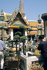 Im »Wat Phra Keo« in Bangkok