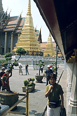 Im »Wat Phra Keo« in Bangkok
