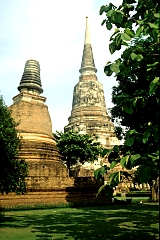 Im »Wat Yai Chai Mongkhon« in Ayutthaya